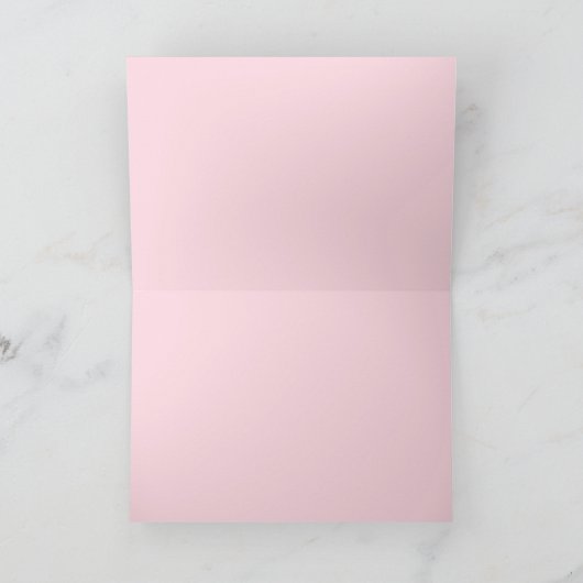 Scottie Dogs Lichtroze en zwart Dankjewel Kaart (Binnen)