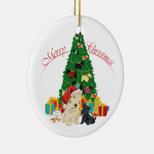 Scottie Dogs Ornament (Rechts)