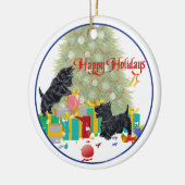 Scottie Dogs Ornament (Links)