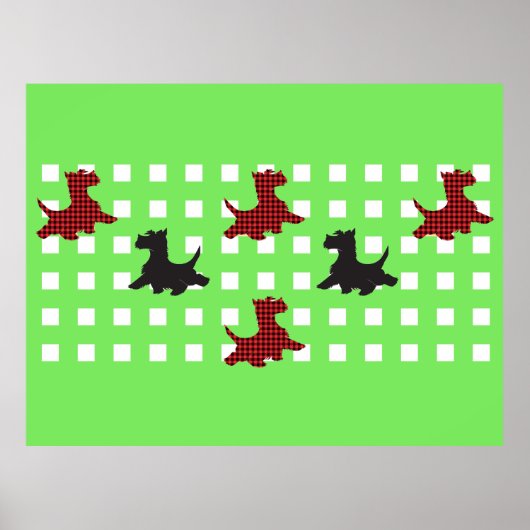 Scottie Dogs Poster (Voorkant)