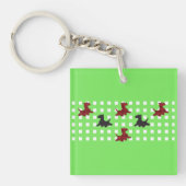 Scottie Dogs Sleutelhanger (Voorkant)