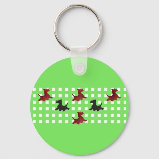 Scottie Dogs Sleutelhanger (Voorkant)