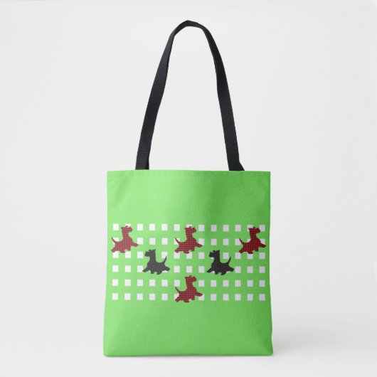Scottie Dogs Tote Bag (Voorkant)