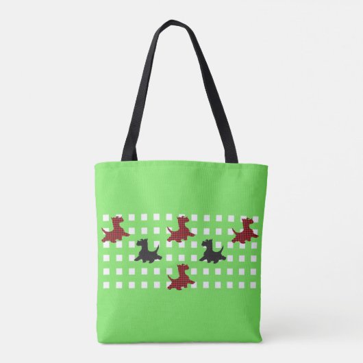 Scottie Dogs Tote Bag (Achterkant)