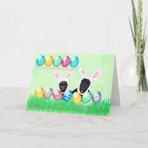 Scottie Easter Feestdagen Kaart