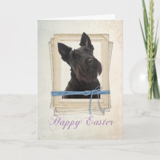 Scottie Easter Kaart (Voorkant)
