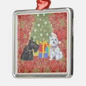 Scottie en Westie Ornament (Links)