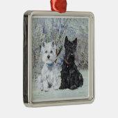 Scottie en Westie Ornament (Rechts)