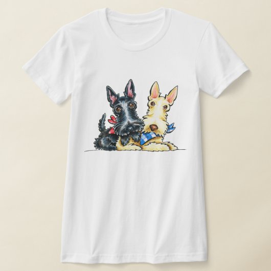 Scottie Gingham Cuties T-shirt (Laagn)