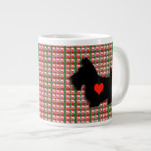 Scottie Heart Love Jumbo Mok (Voorkant rechts)