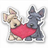 Scottie Heartfelt Duo Sticker (Voorkant)