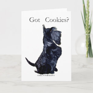 Scottie - Heb je koekjes? Kaart