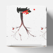 Scottie Hond en Robin Seizoensgebonden Bedankdoosjes (Bovenkant)