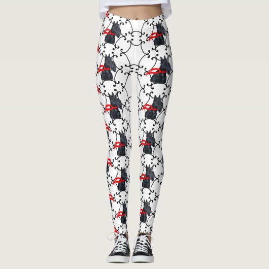 Scottie Hond Leggings (Voorkant)