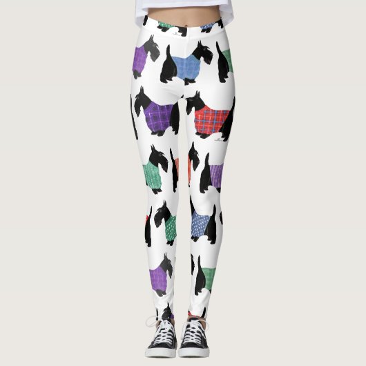 Scottie Hond Leggings (Voorkant)