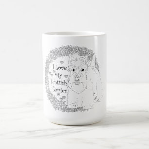 Scottie Hond Lieverd Koffiemok