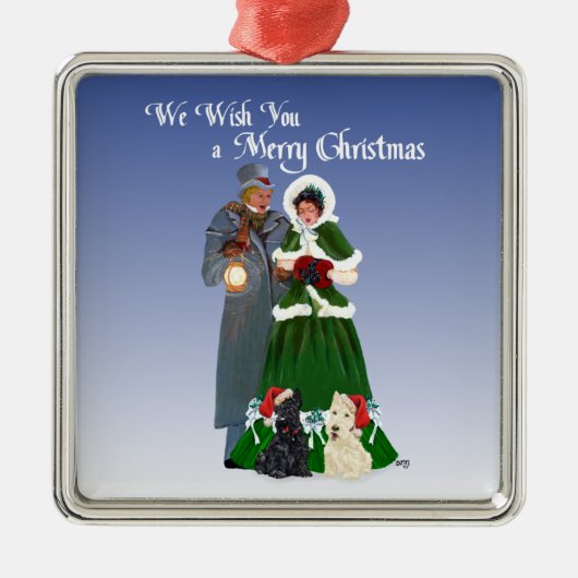 Scottie Hond Ornament (Voorkant)