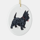 Scottie Hond Ornament (Rechts)