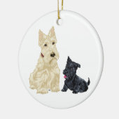 Scottie-hond-ornament Keramisch Ornament (Links)