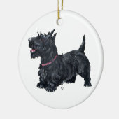 Scottie-hond-ornament Keramisch Ornament (Links)
