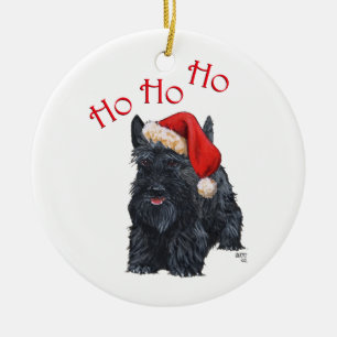 Scottie-hond-ornament Keramisch Ornament