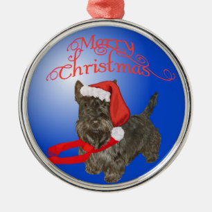 Scottie-hond-ornament Metalen Ornament