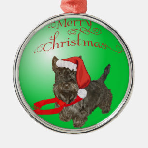 Scottie-hond-ornament Metalen Ornament