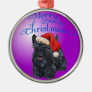 Scottie-hond-ornament Metalen Ornament