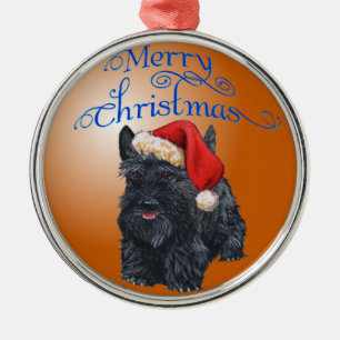 Scottie-hond-ornament Metalen Ornament