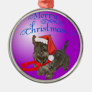 Scottie-hond-ornament Metalen Ornament