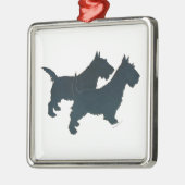 Scottie Hond Silhouet Ornament (Links)