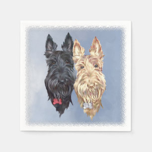 Scottie Honden Servetten