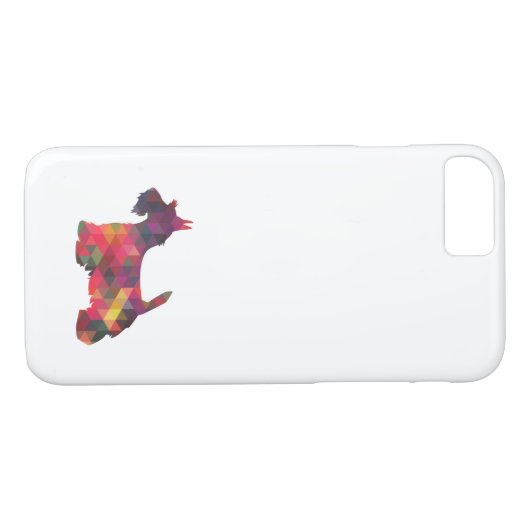Scottie Hondenras Geo Silhouette Multi Case-Mate iPhone Case (Achterkant (Horizontaal))