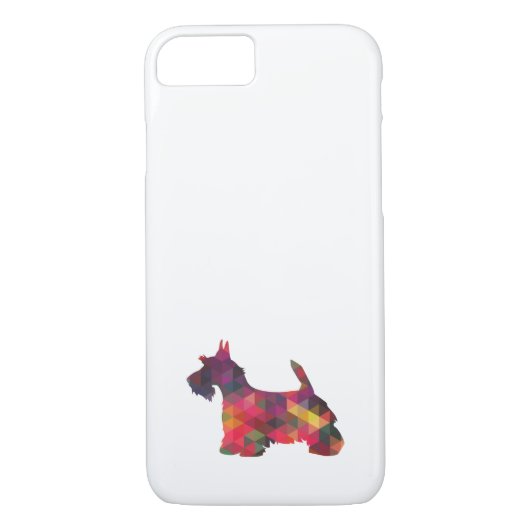 Scottie Hondenras Geo Silhouette Multi Case-Mate iPhone Case (Achterkant)