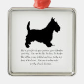 Scottie Keepsake Ornament - Hond (Voorkant)