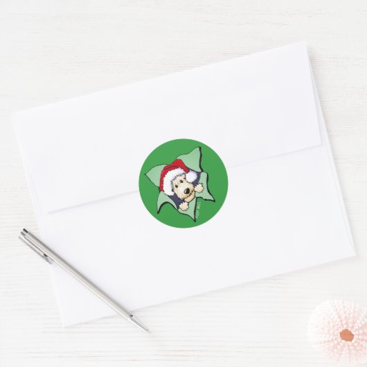 Scottie Kerst stickers (Envelop)