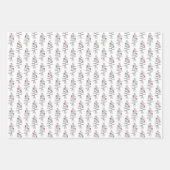 Scottie Kerstmis Inpakpapier Vel (Voorkant 3)