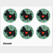 Scottie Liefde Hart Sticker (Vel)