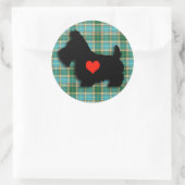 Scottie Liefde Hart Sticker (Tas)