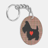 Scottie Love Heart Keychain (Voorkant Links)