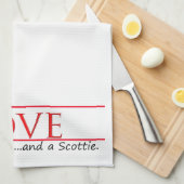 Scottie Love Kitchen Towel Theedoek (Quarter Fold)