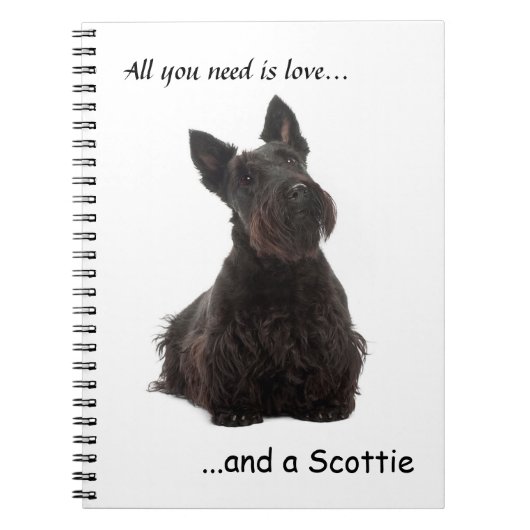 Scottie Love Notitieboek (Voorkant)