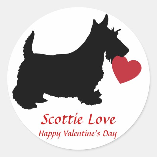 Scottie Love Sticker (Voorkant)