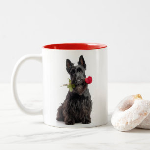 Scottie Love Tweekleurige Koffiemok