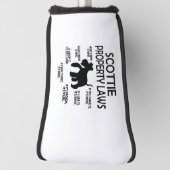 Scottie Lover Scottish Terrier Owner Scottie Mom Golfheadcover (Draai 90)
