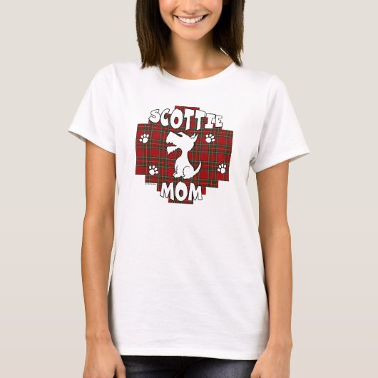 Scottie mama t-shirt (Voorkant)