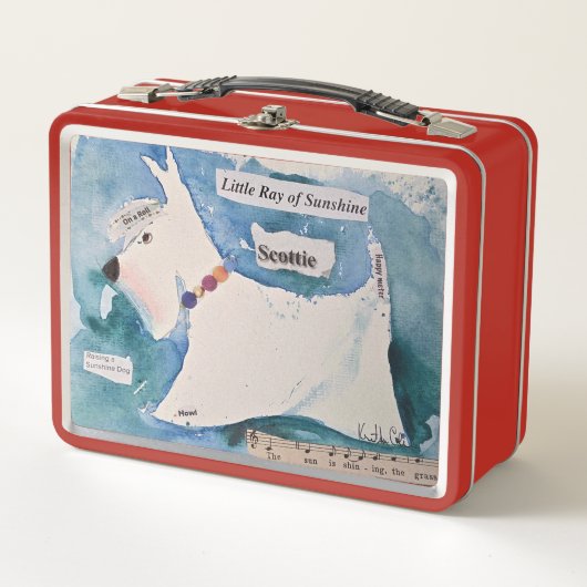 Scottie Metalen Lunchbox (Voorkant)