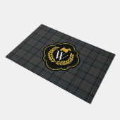 Scottie Monogram op magische schaal Deurmat (Schuin)