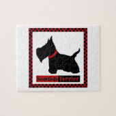 Scottie No. 8 Checkers Legpuzzel (Horizontaal)