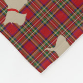 Scottie No. 8 Wheaten Fleece Deken (Hoek)